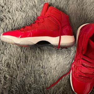 Jordan retro 11s size 5.5 in mens or 7.5 in woman’s